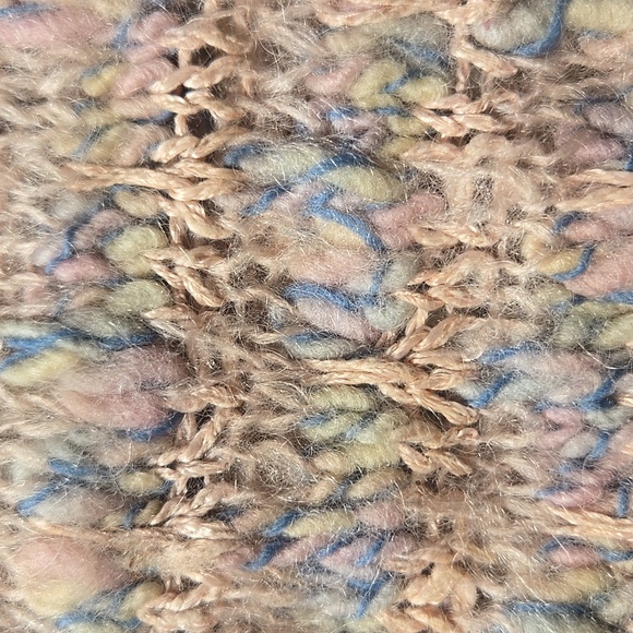 🍭VTG mohair chunky knit sweater - Picture 5 of 7